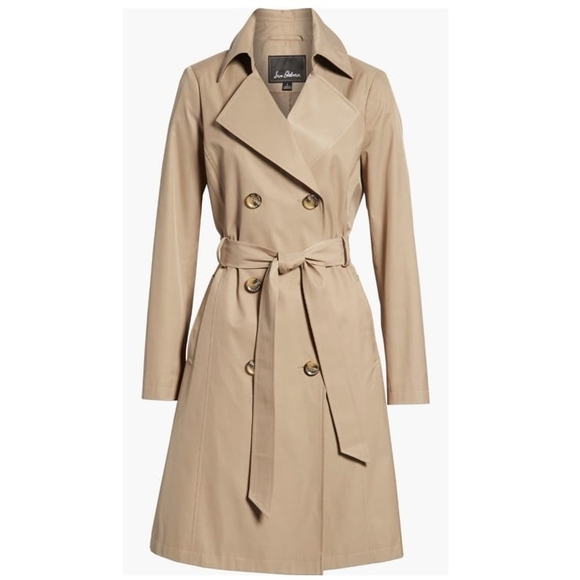 Sam Edelman Jackets & Blazers - Sam Edelman Beige Trench Coat Size S